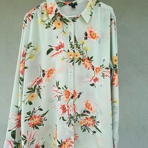 Ann Taylor Factory Blouse XL
